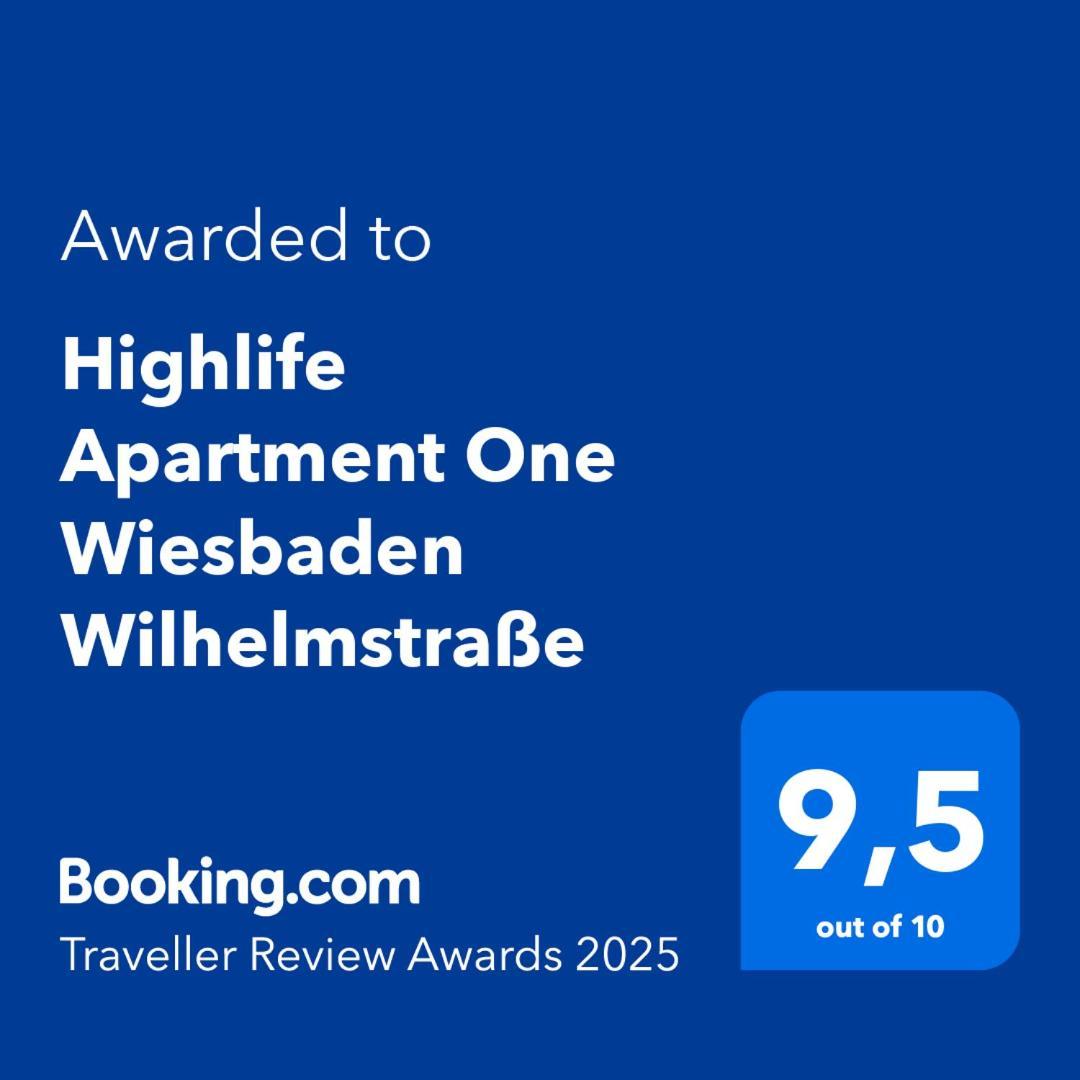 Highlife Apartment One Wiesbaden Wilhelmstrasse Exteriör bild